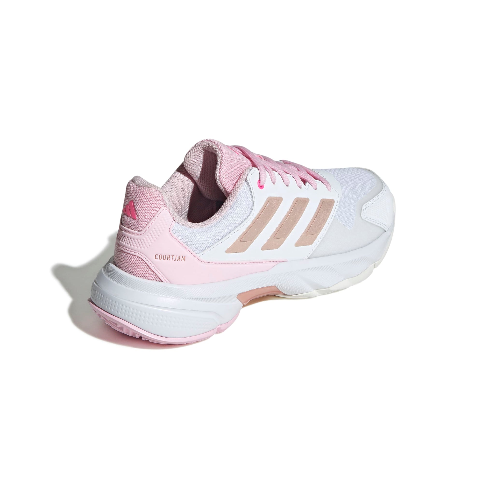 Adidas Courtjam Control 3 Tennis Shoes Cloud White