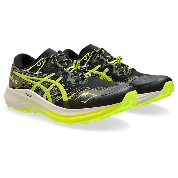 Asics Fuji Lite 5 Black/Safety Yellow