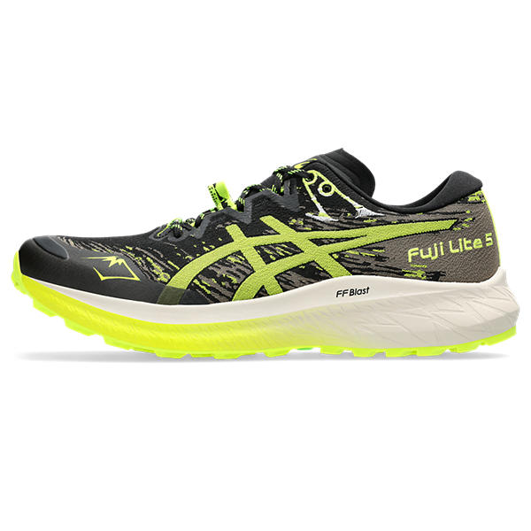 Asics Fuji Lite 5 Black/Safety Yellow