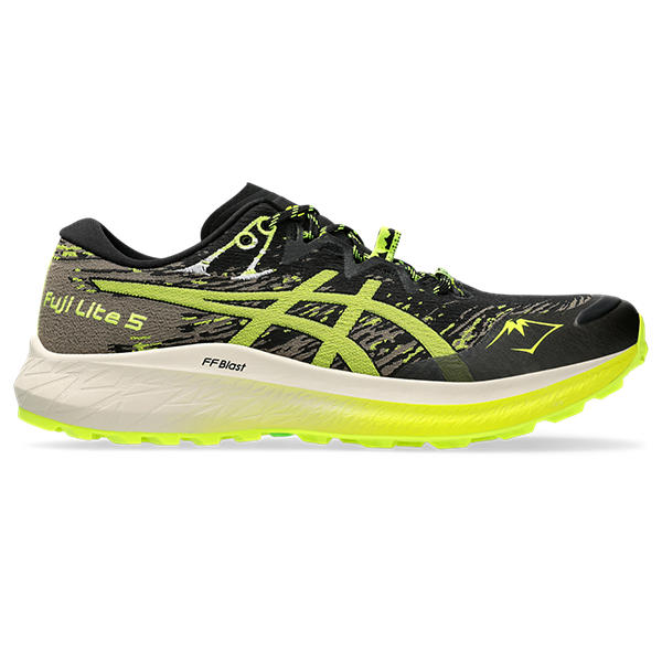 Asics Fuji Lite 5 Black/Safety Yellow