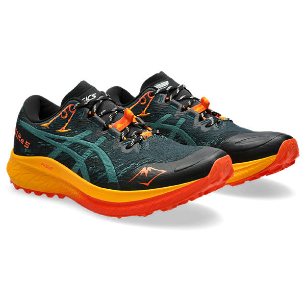 Asics Fuji Lite 5 Saxon Green/Rainy Lake