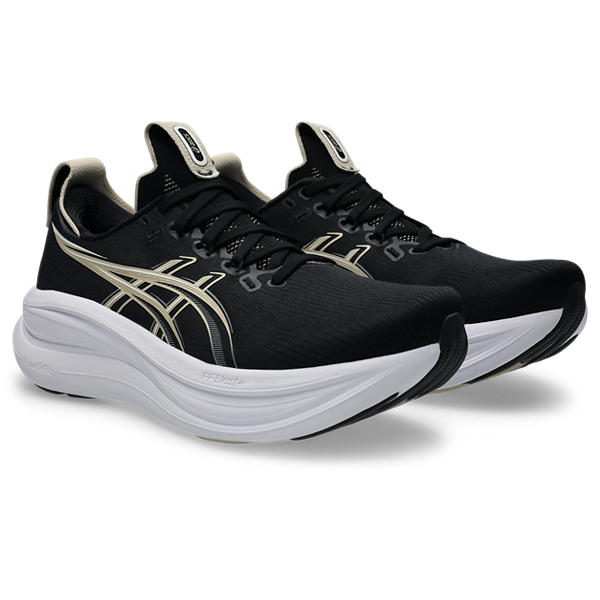 Asics Gel Nimbus 28 Black/Feather Grey 2e