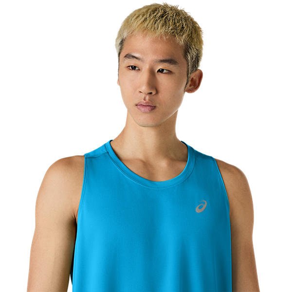 Asics Core Singlet Aegean Blue