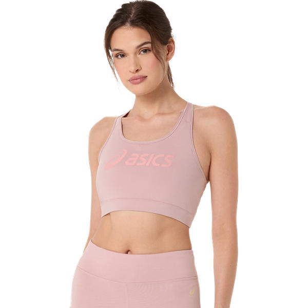 Asics Essential Asics Logo Bra Morganite