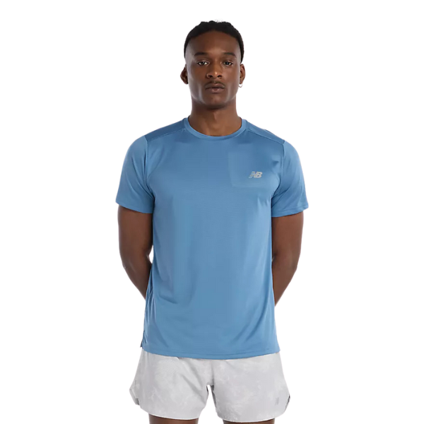New Balance Sport Essentials T-Shirt Shoreline Blue