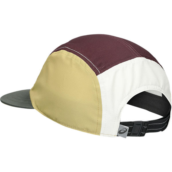 Asics 5 Panel Cap  Mantle Green/Dark Currant