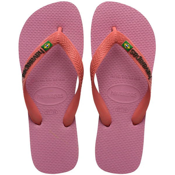 Havaianas Brazil Logo Rose Chiffon
