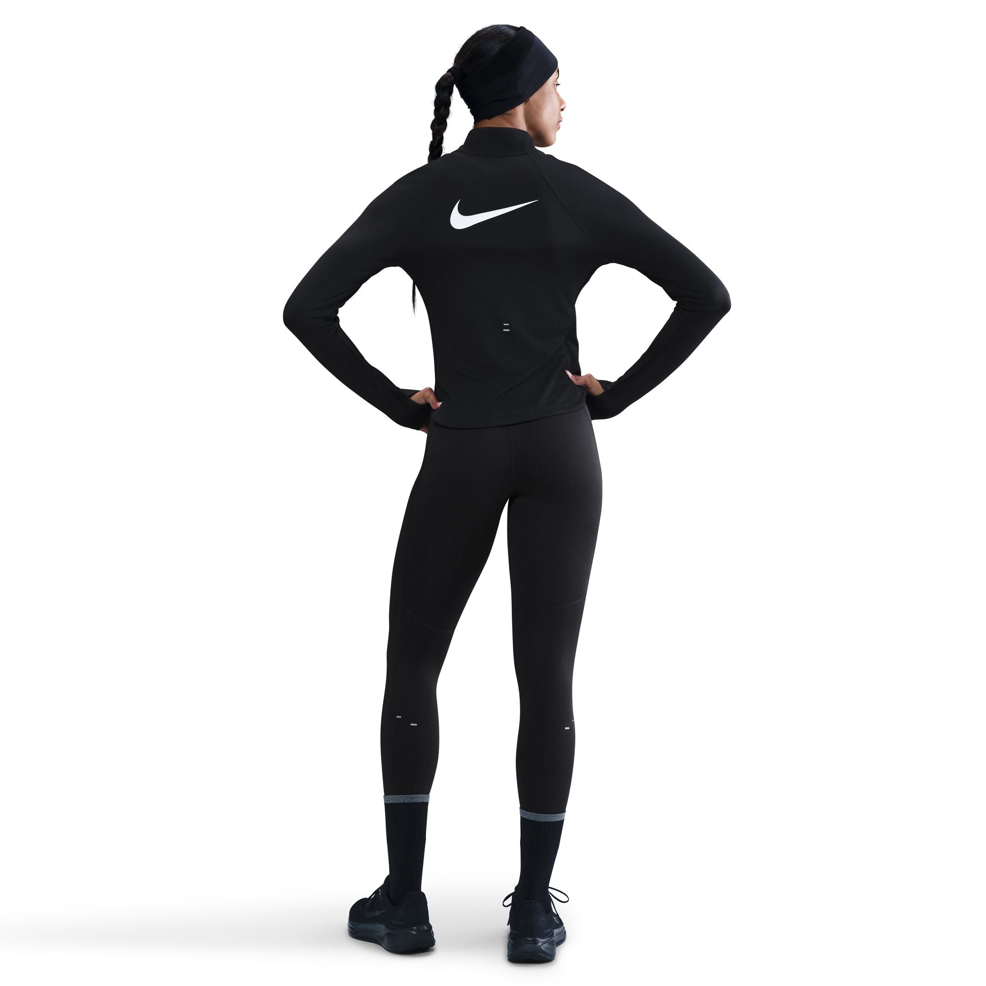 Nike Tempo High-Waisted 7/8 Running Leggings Black