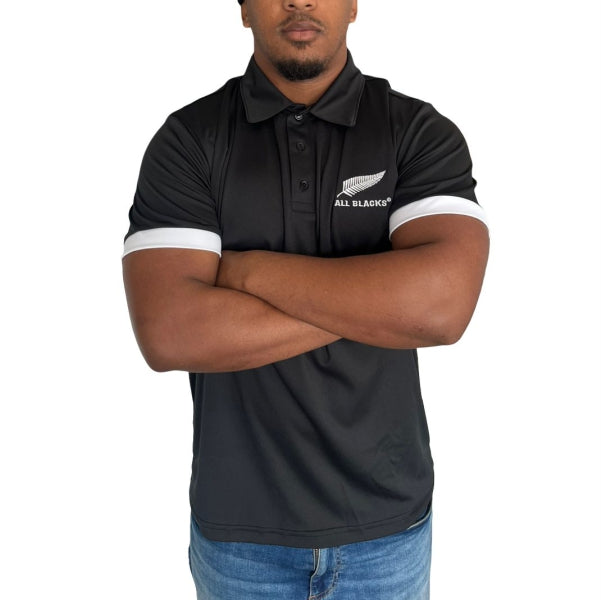 All Blacks Rugby Golf Shirt