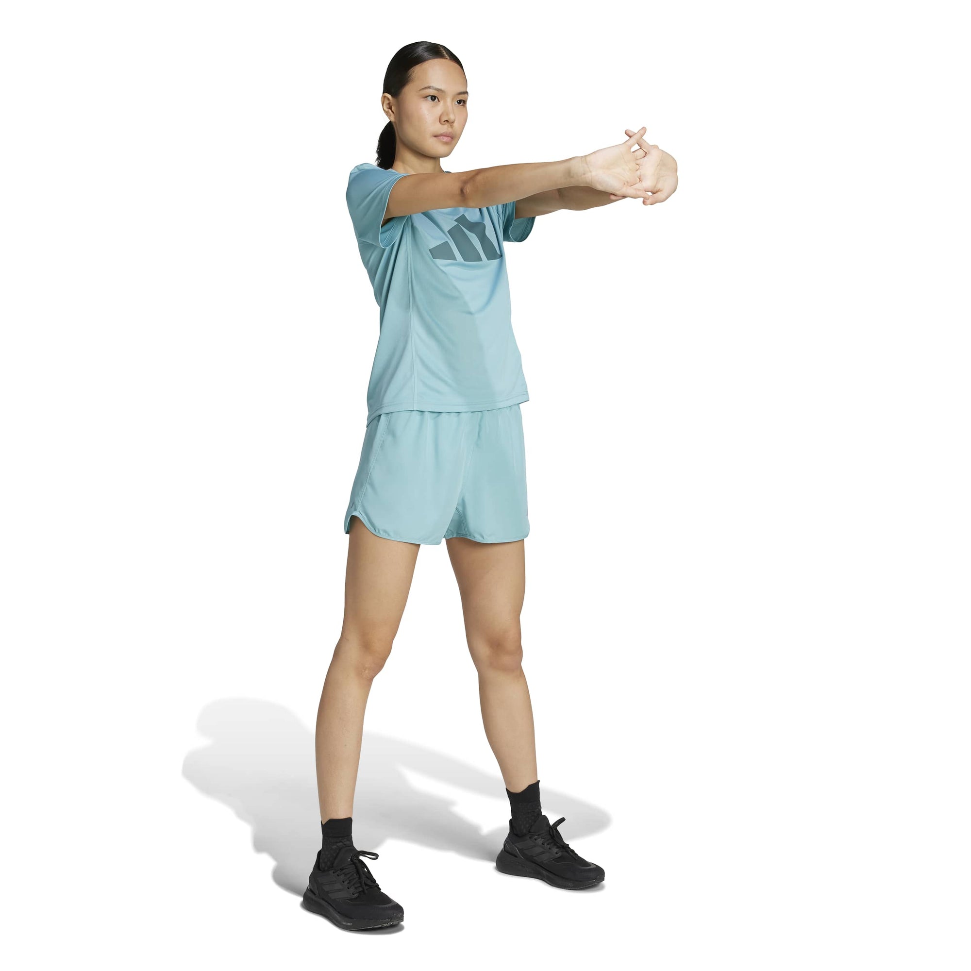 Adidas Run It Shorts Mint Ton