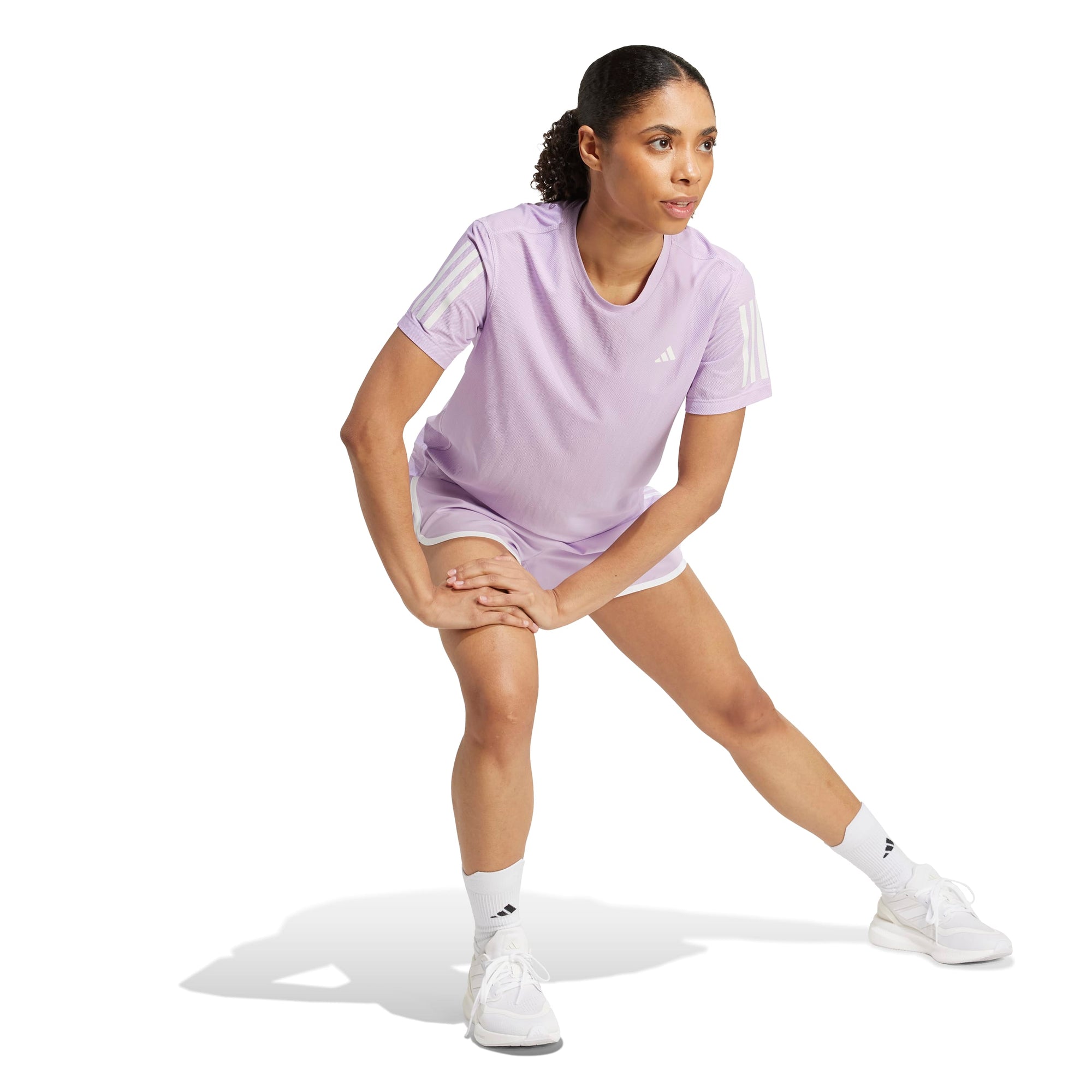 Adidas Own The Run Tee Powder Plum