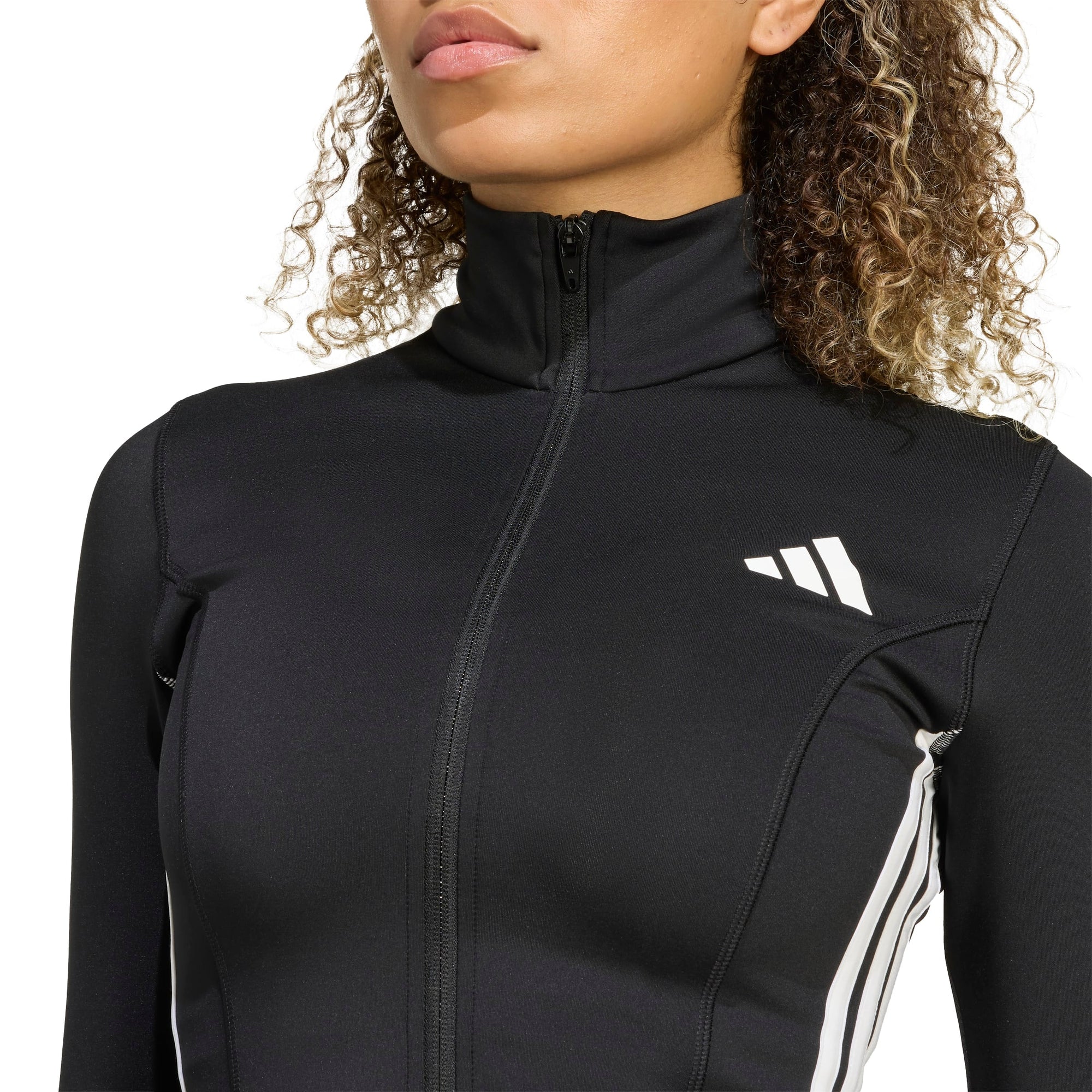 Adidas Workout Essentials Zip Through Jacket 3-Stripes