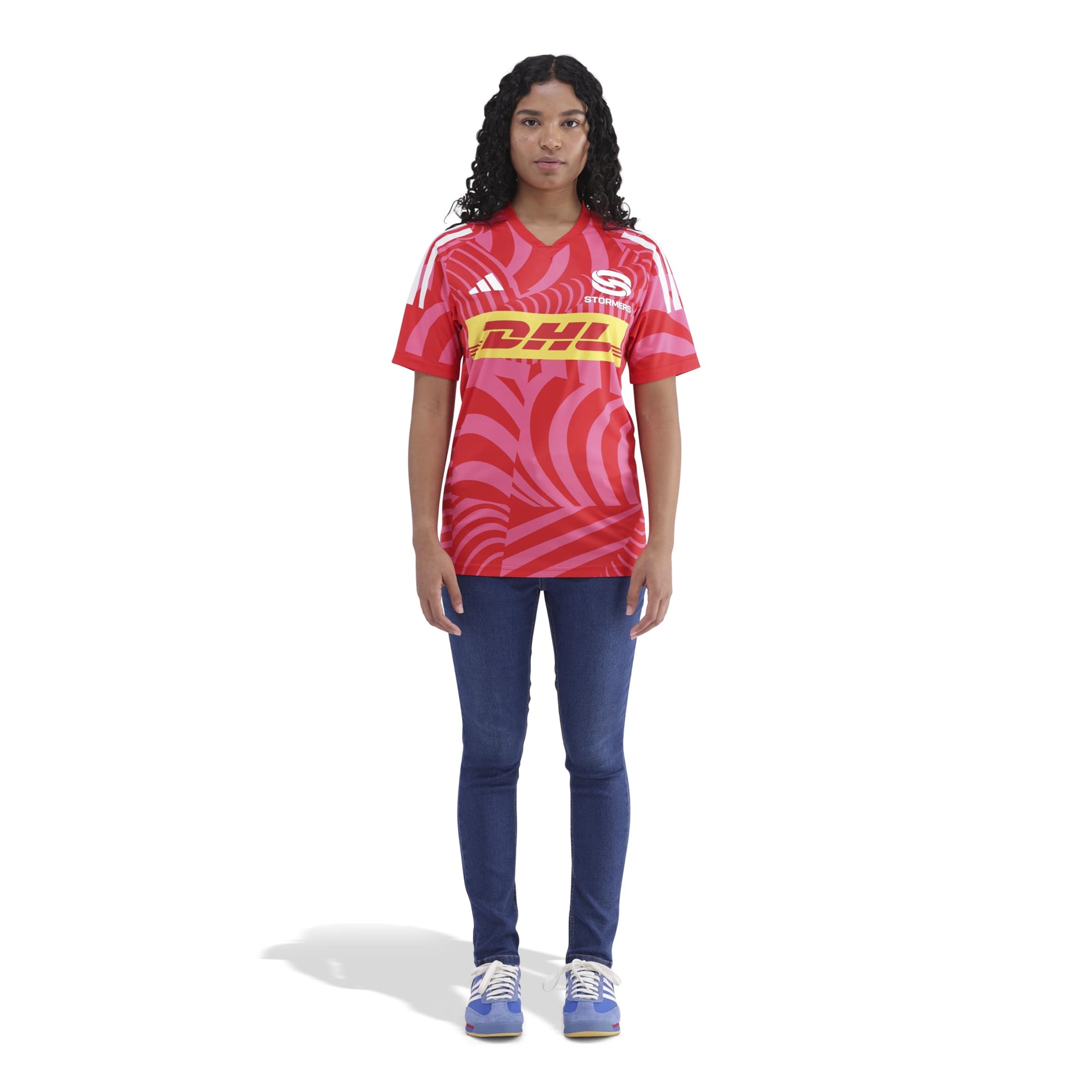 Adidas DHL Stormers Training Jersey Lucid Pink