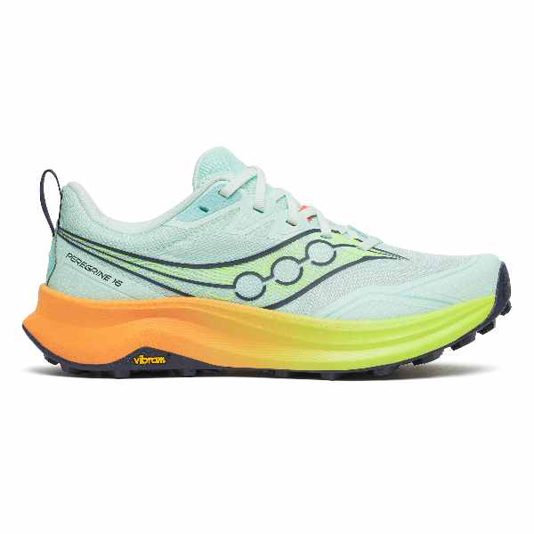 Saucony Peregrine 16 Aqua/Citron