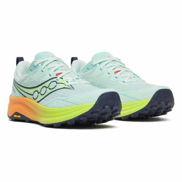 Saucony Peregrine 16 Aqua/Citron