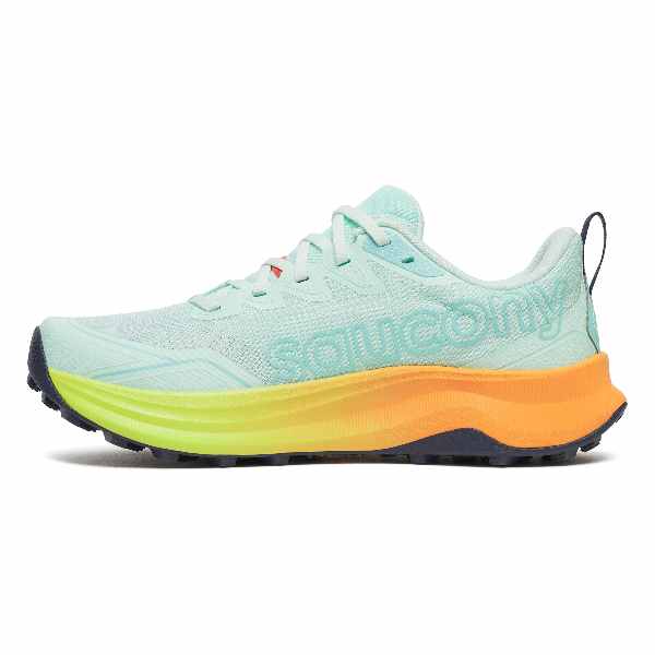 Saucony Peregrine 16 Aqua/Citron