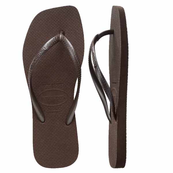 Havaianas Slim Square Dark Brown