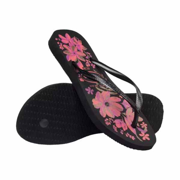 Havaianas Slim Organic Black/Grey/Gold
