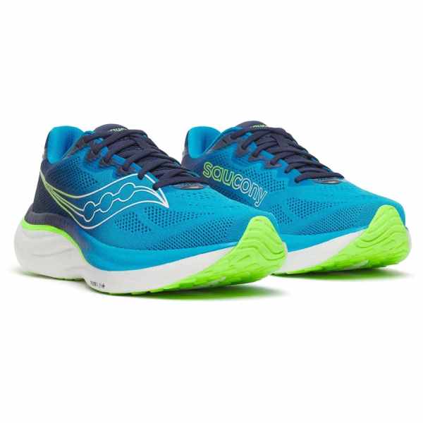 Saucony Ride 19 Cobalt/Slime