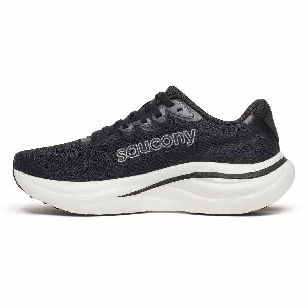 Saucony Ride 19 Black/Sliver 2e
