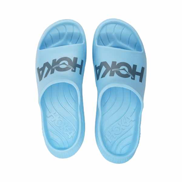 Hoka U Ora Athletic Slide Blue