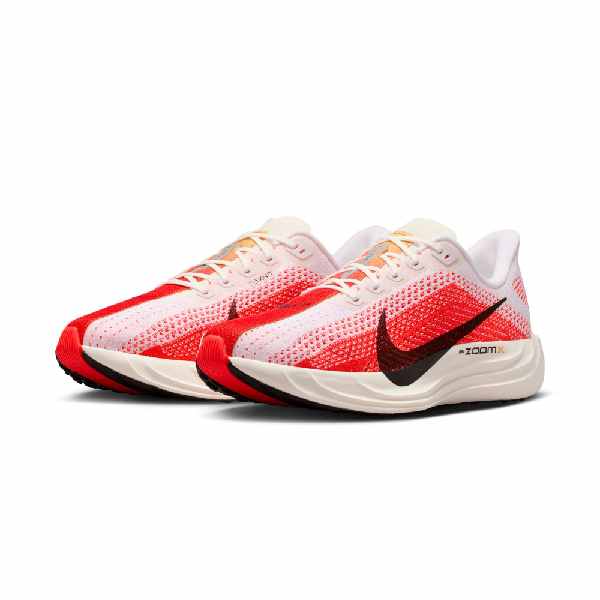 Nike Pegasus Plus White/Bright Crimson