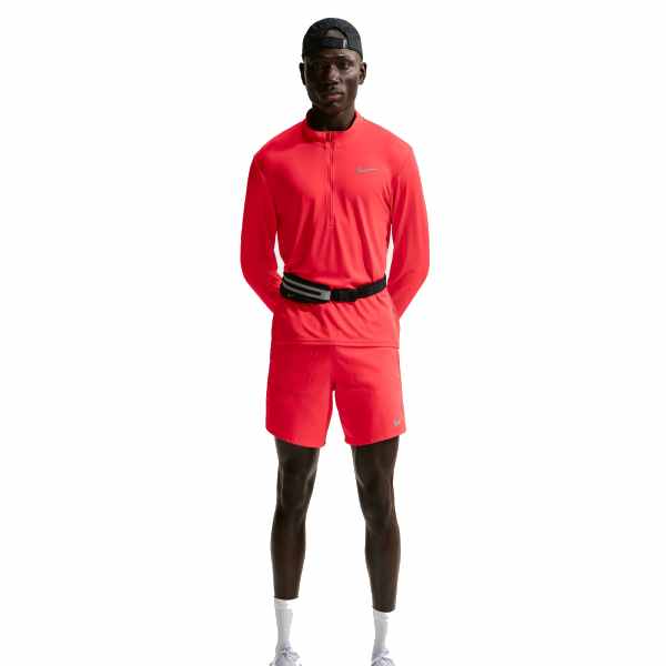 Nike Pacer Dri-FIT 1/2-Zip Running Top Light Crimson