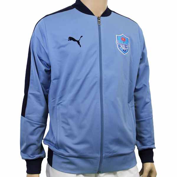 Puma Bulls Mens Training Jacket Zen Blue