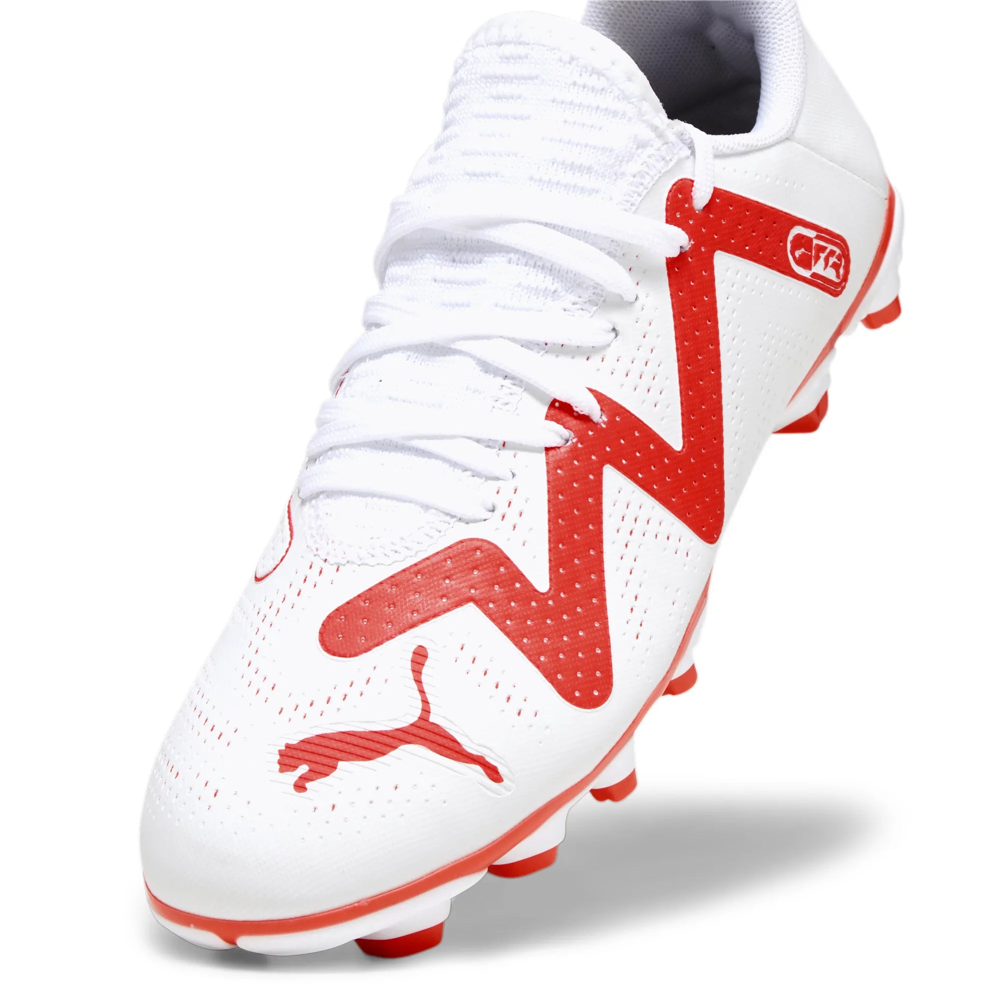 Puma Future Play FG/AG Junior White-Fire