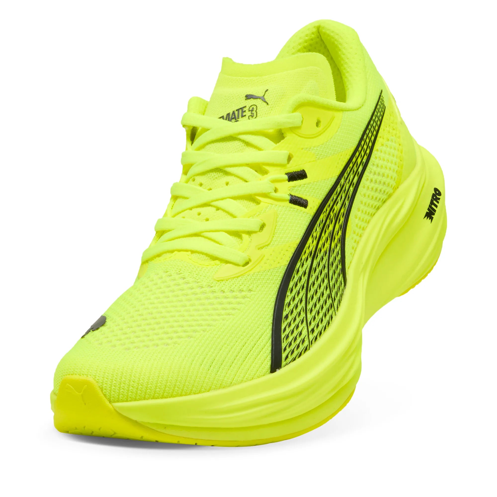 Puma Deviate NITRO 3 Yellow Alert-Black Men