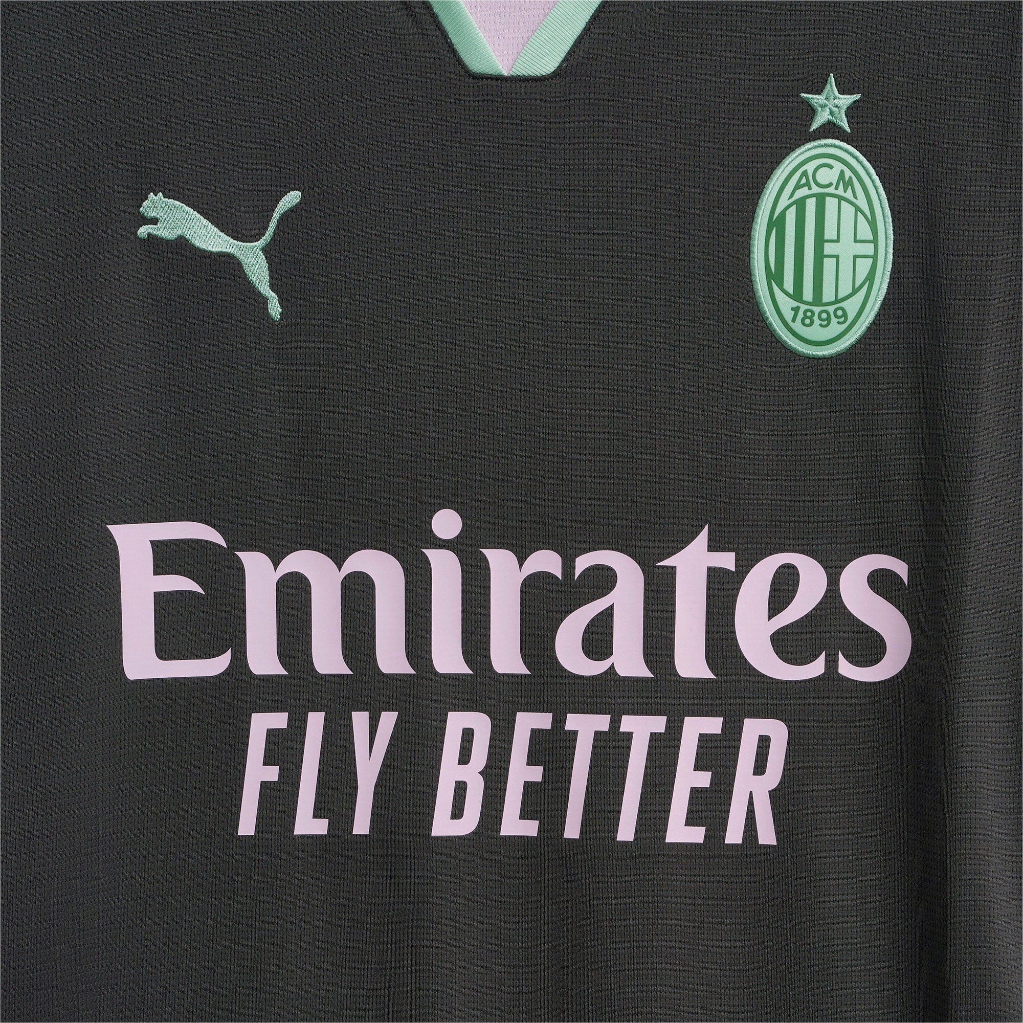 Puma AC Milan Third Jersey 24/25 Shadow Gray