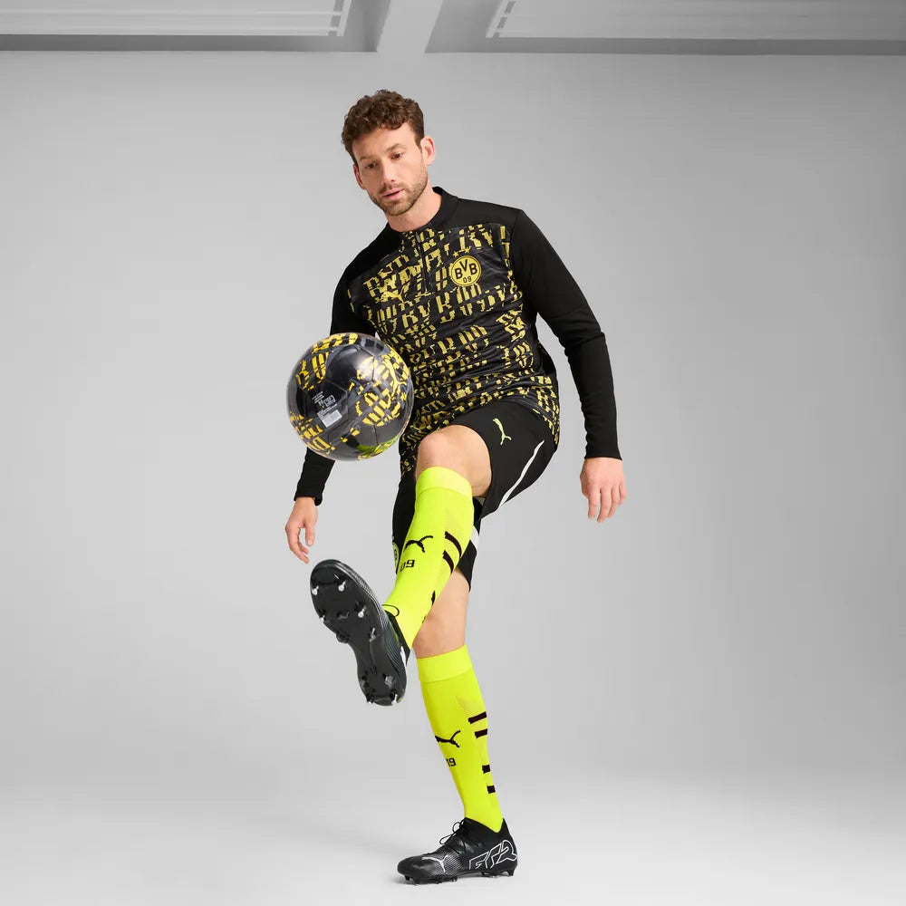 Puma BVB Prematch 1/4 Zip Top