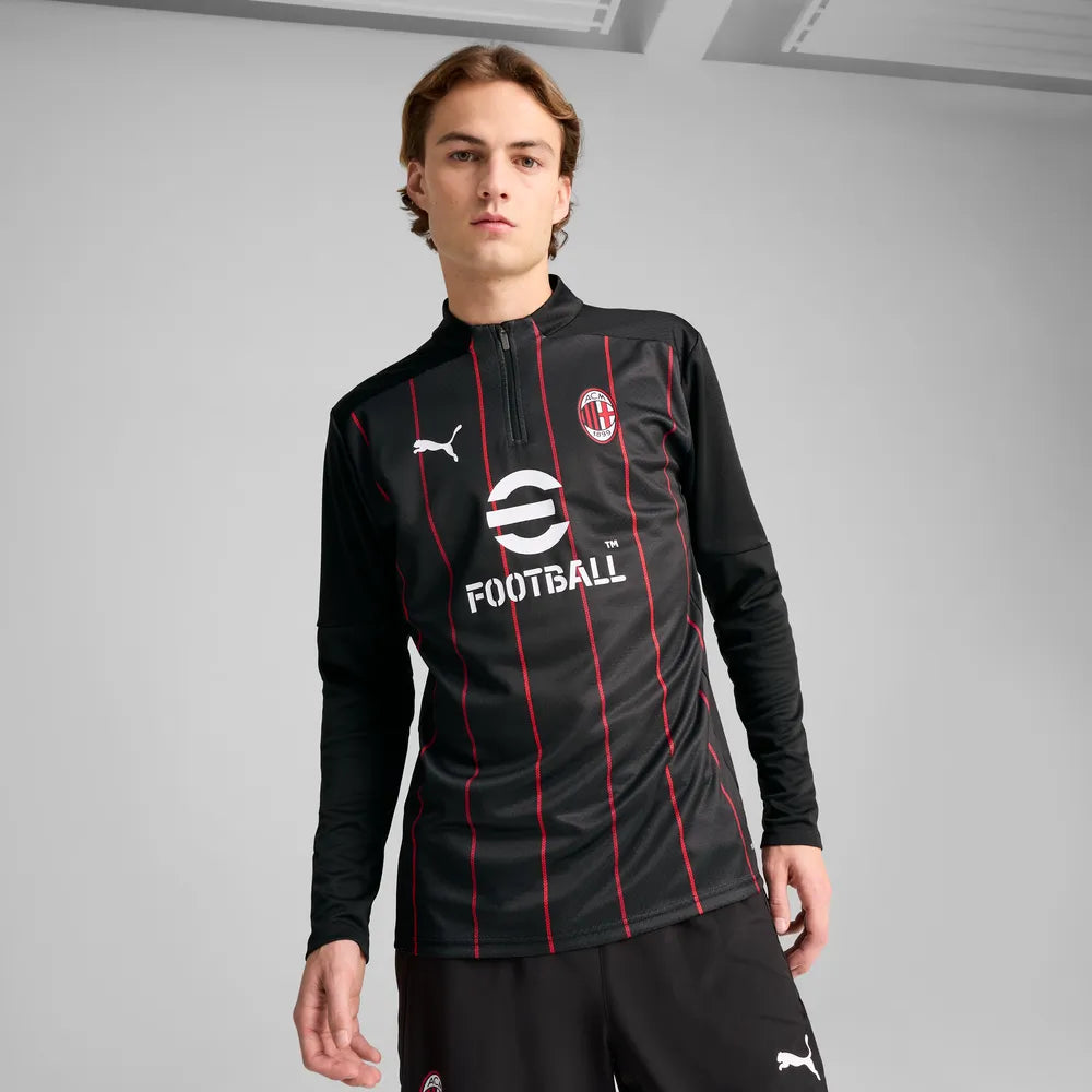 Puma AC Milan Prematch 1/4 Zip Top